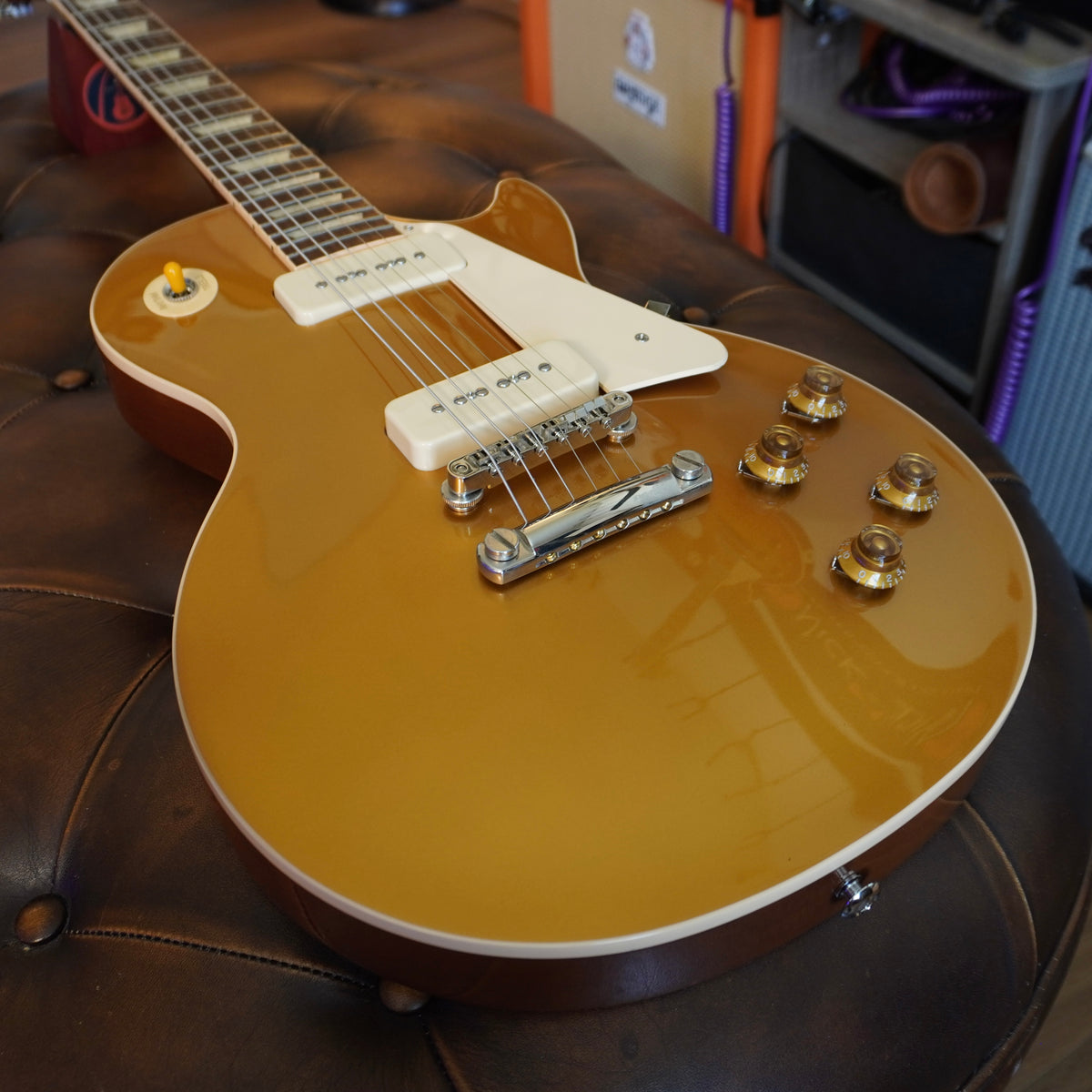 ノーブランド　Les Paul gold top A40249A7-D3AA-423B-A2A7-