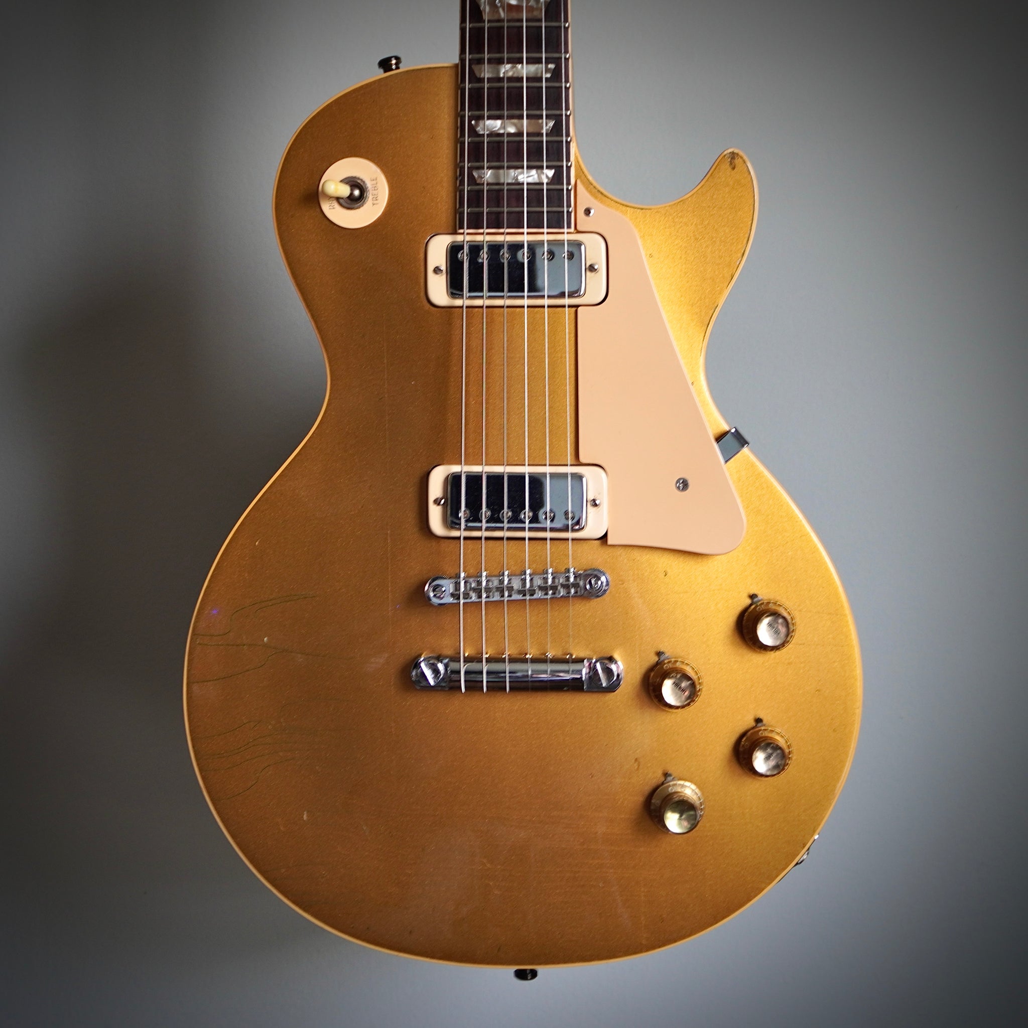 1973 Les Paul Deluxe - Gold Top – Nick's Hand-Picked Guitars LLC