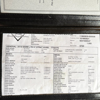 2019 Limited Edition '57 Stratocaster