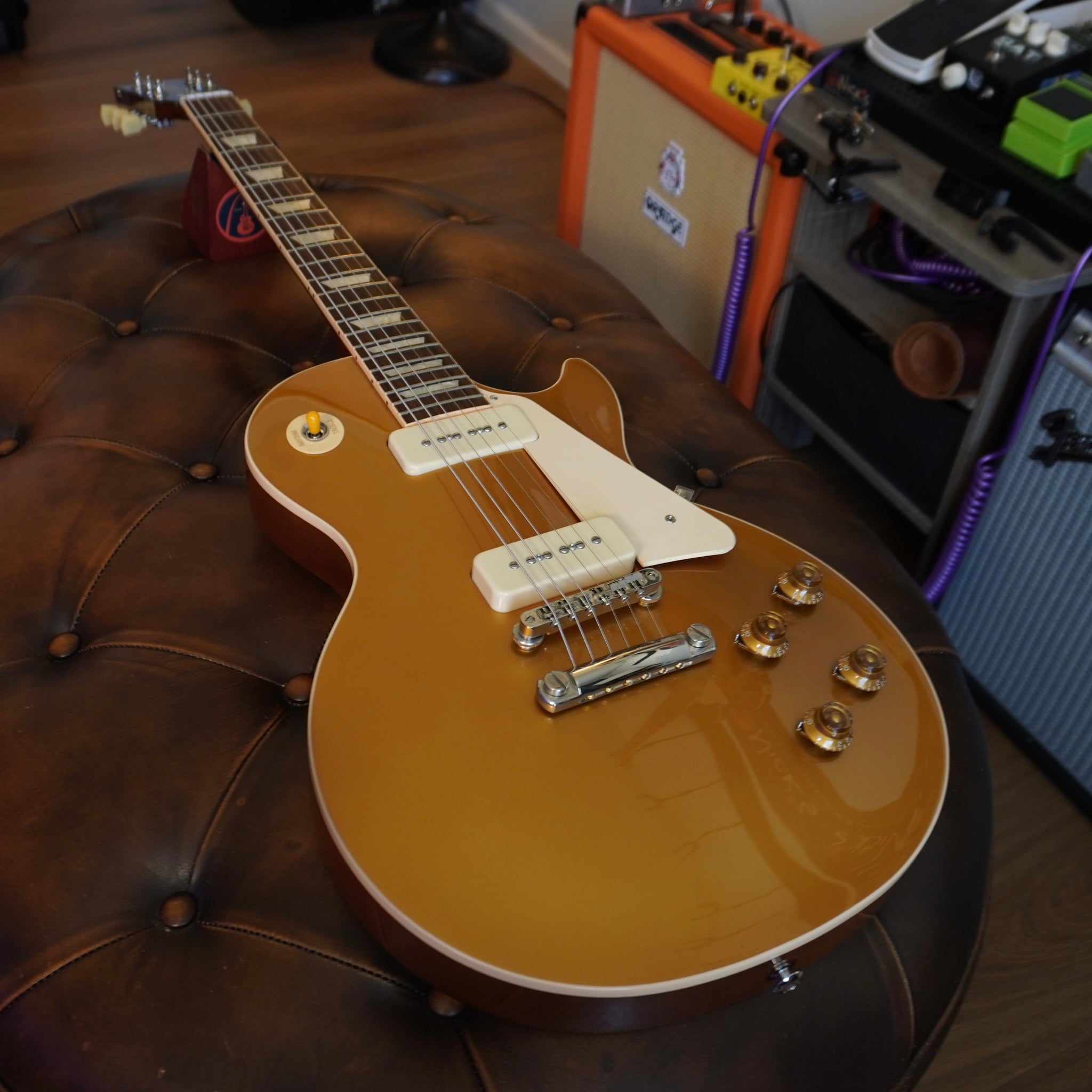 Les Paul Standard Gold Top – Nick's Hand-Picked Guitars LLC
