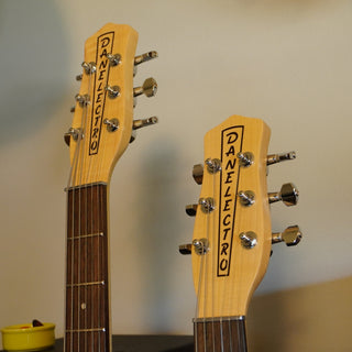 Double Neck Electric / Baritone Guitar – Metallic Blue