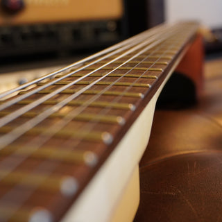 Double Neck Electric / Baritone Guitar – Metallic Blue