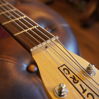 Double Neck Electric / Baritone Guitar – Metallic Blue