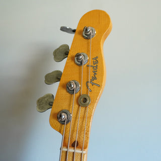 2020 Masterbuilt Jason Smith Offset Telecaster Bass Journeyman Relic – Aged Candy Apple Red