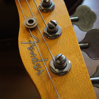 2020 Masterbuilt Jason Smith Offset Telecaster Bass Journeyman Relic – Aged Candy Apple Red