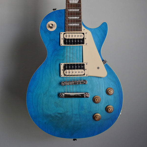 ☆美品☆Les Paul Traditional Pro Aqua Blue Epiphone 2014 Les Paul Traditional PRO Electric Guitar Satin