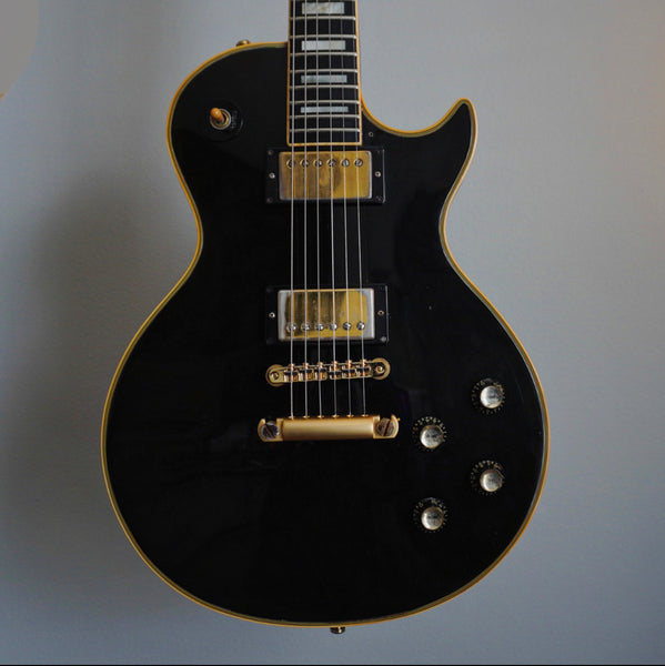 1976 Gibson Les Paul Custom - Vintage Black Beauty – Nick